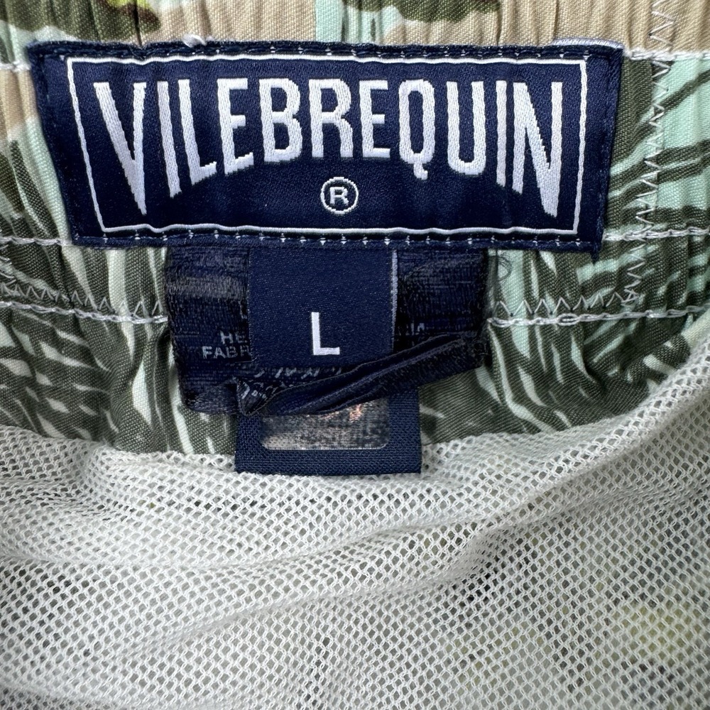 Vilebrequin Mesh Lined Tropical Jaguar AOP Mens Swimtrunks Size Large - Picture 3 of 5